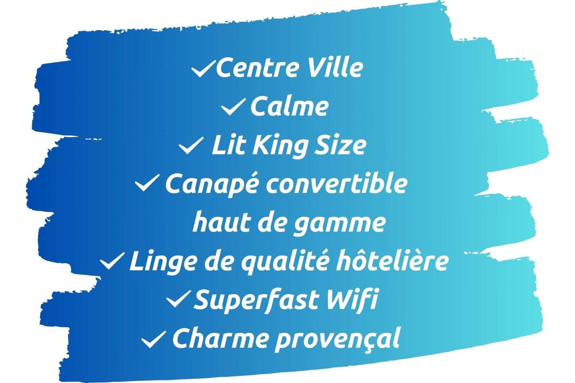 Le Petit Saint Esprit - Centre Ville - Calme - Lumineux - Fibre Aix-en-Provence Extérieur photo